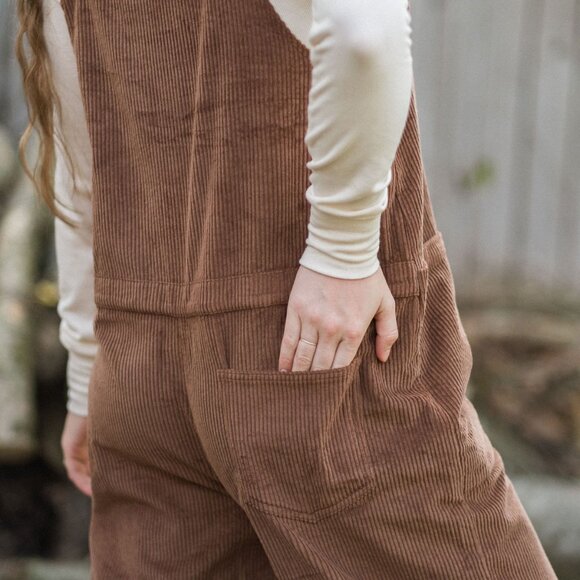 Neuflora Auburn Overalls • Brown • NWT - Picture 3 of 5